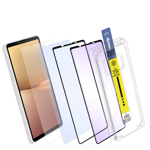 Für <span class=keywords><strong>Sony</strong></span> <span class=keywords><strong>Xperia</strong></span> 1 5 10 III IV V VI Anti Blaulicht Staubfreies Telefon Displays chutz folie aus gehärtetem Glas Installation skit Applikator - Product Image 1