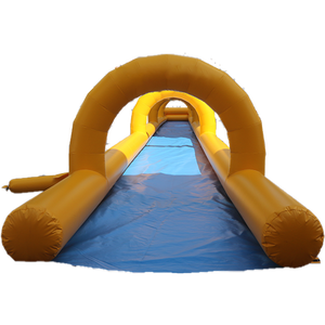 Toboggan aquatique gonflable à double voie personnalisé pour piscine <span class=keywords><strong>d</strong></span>'arrière-cour <span class=keywords><strong>d</strong></span>'été Toboggan aquatique gonflable à une voie pour arrière-cour - Product Image 4