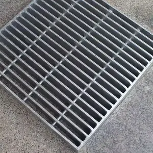 Anti Slip Industrial Steel Grating Plate High Galvanized Floor Steel Grating