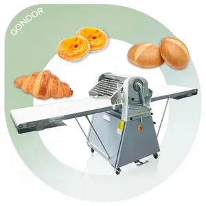 Roti endüstriyel laminlaminde Masa Para Pasteles Hojaldre Mini hamur açma makinesi Sheeter Mesa san makinesi için Mesa