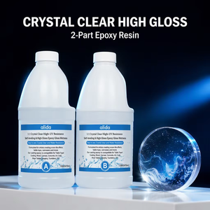 Kit de <span class=keywords><strong>Resina</strong></span> <span class=keywords><strong>Epoxi</strong></span> Transparente de 2 Partes <span class=keywords><strong>para</strong></span> Arte, Joyería, Fundición, Recubrimiento y Manualidades con Muestra Gratis - Product Image 2