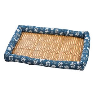 Summer <b>Pet</b> Cooling <b>Mat</b> Bamboo Summer Dog and Cat Bed <b>Mat</b> <b>Cool</b> Clothes for <b>Pets</b> Wholesale Bedding - Product Image 3