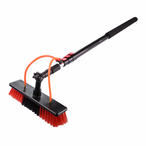 <span class=keywords><strong>Manche</strong></span> <span class=keywords><strong>télescopique</strong></span> 6m, 4 sections, tête <span class=keywords><strong>en</strong></span> <span class=keywords><strong>aluminium</strong></span>, brosse de nettoyage conique à fil nylon, alimentée <span class=keywords><strong>en</strong></span> eau, écologique et jetable - Product Image 2