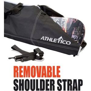 Muestra gratuita: Bolsa de esquí de gran capacidad a precios de mayorista, mochila plegable para equipo de viaje con bolsa para snowboard y esquí. - Product Image 6