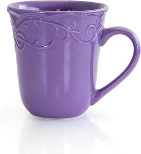 Service <span class=keywords><strong>de</strong></span> table <span class=keywords><strong>de</strong></span> couleur émaillée, vaisselle en céramique <span class=keywords><strong>de</strong></span> couleur or/violet, vaisselle pour la <span class=keywords><strong>maison</strong></span> et la cuisine, 6/16 pièces - Product Image 3