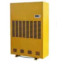 Déshumidificateur électrique industriel 480L avec affichage numérique, faible bruit, construction métallique, compatibilité 220V/380V