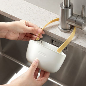 シングル/デュアル取り外し可能なシンク排水吊りバスケットキッチン収納蛇口スポンジ排水吊りバッグColanders & Striners - Product Image 3