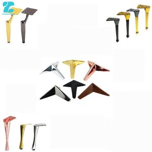 Patas de Sofá Metálicas Modernas - Patas de Repuesto Duraderas en Dorado/Negro/Cromo para Muebles de Sala de Estar y Uso en Exteriores - Product Image 4