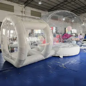 Barraca de bolha portátil comercial gigante divertida para alugar balão inflável para casa de bolhas