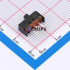 SS-12E17-G020 Slide Switch Through hole Component (THT) Switch Single Pole Double Throw Rectangle Pin Header PC Pin 11.6mm - Product Image 2