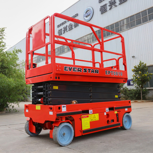 Plataforma elevadora de tijera robusta para fabricación de metales, alta capacidad de carga para materiales pesados - Product Image 3