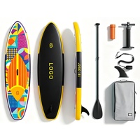 Vente en gros d'usine OEM Planche de surf gonflable 11' pour Stand Up Paddle (SUP) et sports nautiques