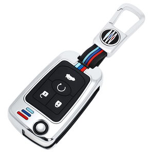 Funda Protectora para Llaves de Coche de Aleación de Zinc y Gel de Sílice para Buick Old LaCrosse Años 06 07 <span class=keywords><strong>08</strong></span>, con Anillo para Llaves y Llavero - Product Image 1