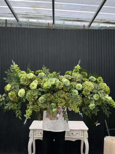 <span class=keywords><strong>Runner</strong></span> di Fiori Artificiali Best-Seller, Serie Foglie Verdi Foresta per Decorazioni Floreali Matrimoniali, Adatto per Composizioni Nuziali - Product Image 5