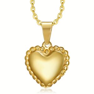 Venta Directa de Fábrica, Colgantes con Forma de Corazón, Acero Inoxidable, Colgante Personalizado en Blanco, Joyería - Product Image 1