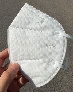 Masker <span class=keywords><strong>Respirator</strong></span> Anti Debu Non-woven Bernapas Kemasan Individual 5 Lapis Lipat Sekali Pakai KN95 dengan Valve - Product Image 2