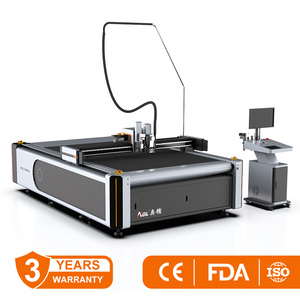 Cortador plano digital de cartón de nido de abeja con <span class=keywords><strong>caja</strong></span> de cartón personalizado con herramienta de cuchillo oscilante eléctrico - Product Image 4
