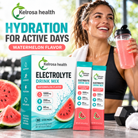 Poudre d'électrolytes sans sucre, zéro calorie, mélange de poudre de boisson électrolytique, supplément nutritionnel sportif