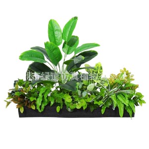 Boîte de fleurs artificielles Greenway, plantes vertes simulées, 30cm-100cm, décoration intérieure, sur pied, aménagement paysager de fenêtre, accessoires de mariage - Product Image 1