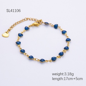 Nueva Pulsera de Acero Inoxidable de Estilo Retro a la Moda para Mujer, Cadena de Lujo Personalizada, Colores que no se Desvanecen, Diseño Fresco y Delicado - Product Image 6