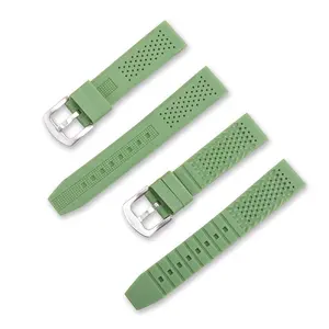 Bulk 16mm 18mm 20mm 22mm 24mm Replacement Silicon Wrist Watch Straps