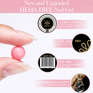 BORN PRETTY PRO Tarro sin Hema de 15ml sin toallitas para constructor de Gel de flores Gel de extensión de <span class=keywords><strong>uñas</strong></span> sólido suave no pegajoso OEM para arte de <span class=keywords><strong>uñas</strong></span> 3D - Product Image 4