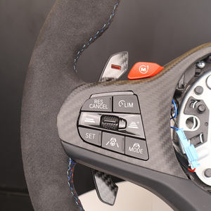 Volante de Cuero Personalizado al por Mayor para Automóviles con Alcántara para <span class=keywords><strong>BMW</strong></span> X5M G82 F34 <span class=keywords><strong>328i</strong></span> 2013 - Product Image 3