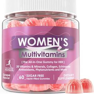 נשים גופיות מולטיאמין ברזל ביוטין 2500mcg קולגן קרטין מדי יום ויטמינים A c d <span class=keywords><strong>e</strong></span> folate b מורכב מתילציה מולטיאטית - Product Image 1