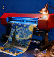 Imprimante éco-solvant grand format pour extérieur, plateforme avec 2 têtes d'impression Xp600 I3200 Dx7, vente directe d'usine, entièrement automatique