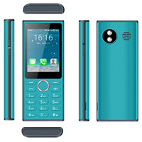 Téléphone intelligent Android 4G à clavier, écran 2,83 pouces, double SIM, sans appareil photo, batterie 2500 mAh, bandes mondiales, services Google