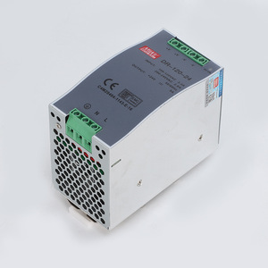 Alimentation à découpage sur rail DIN Mingwei DR-120-24 24V 5A CA/CC à sortie unique pour usage industriel - Product Image 1