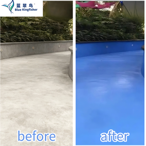 Revestimiento de <span class=keywords><strong>Poliurea</strong></span> Autonivelante de Dos Componentes Blue Kingfisher para Impermeabilización de Piscinas y Pisos Industriales sin Juntas - Product Image 5