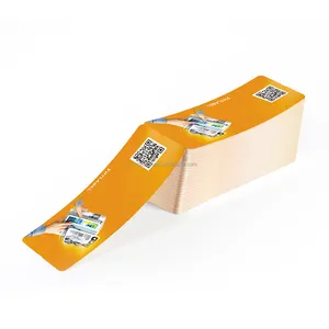 Custom Color Printing Boarding Pass Thermal Cardboard Paper Flight Event Ticket Airline Boarding Pass Paper Flight Tickets