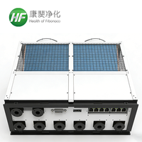 Unité modulaire à refroidissement par air à quatre tuyaux, refroidisseur à spirale à refroidissement par air à onduleur DC (10-120 CV/Mode de refroidissement et de chauffage simultané) UMA