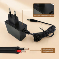 Adaptateur d'alimentation universel de haute qualité AC 100-240V DC 5V 0.5A 500mA, chargeur 2.5W pour éclairage de bande LED