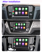 CarPlay sans fil Android Auto pour VW/Volkswagen Golf 7 2013-2019 MIB RNS510 avec Mirror Link Air Play Radio Car Play