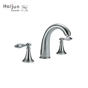 Due Maniglie Diffuso 8 pollici <span class=keywords><strong>Rubinetto</strong></span> Del Bagno Cromo 3 <span class=keywords><strong>Pezzi</strong></span> Rubinetti Del Bacino Del Lavabo Lavandino <span class=keywords><strong>Rubinetto</strong></span> - Product Image 1
