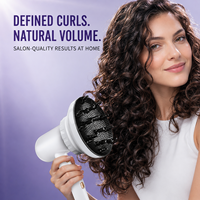 Diffuseur universel pour sèche-cheveux, embout réglable de 3,8 à 8 cm pour définir les boucles, séchage rapide des cheveux bouclés, étiquette privée OEM