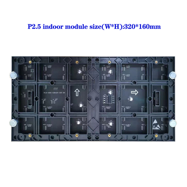 Prevision P2.5 SMD Indoor LED Module Seamless Splicing HD Video Wall Panel 1000cd Brightness 3-Year Warranty for Banquet Hall