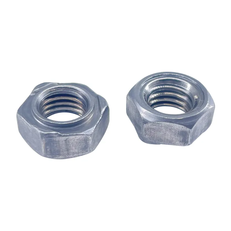 MINDE m4 m5 din 928 stainless steel fastener six projection weld nuts