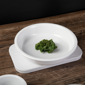 Rifornimento di fabbrica indistruttibile piatto rotondo di grandi dimensioni piatto di zuppa di melamina per ristoranti e alberghi - Product Image 1