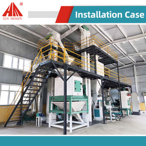 Double 9KWH420 20 T/H Ligne de traitement automatique des aliments pour animaux Machine de fabrication de granulés et de poudre d'animaux pour l'alimentation du bétail - Product Image 2