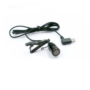 Chuyên nghiệp micro USB điện thoại thông minh Condenser Microphone nhựa ve áo Lavalier Clip-on có dây thông tin liên lạc - Product Image 2