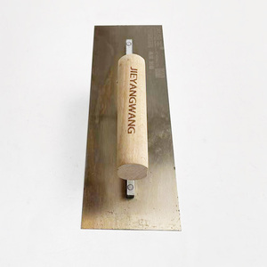 Xây Dựng Dụng Cụ Cầm Tay Xi Măng Vách Thạch Cao Trowel Gỗ Xử Lý Carbon Thép Trowels Cho <span class=keywords><strong>Sheetrock</strong></span> Wallboard Thạch Cao - Product Image 4