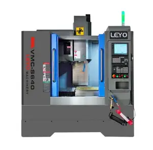 LEYO mesin grafit pusat mesin basah 5 sumbu vertikal cnc milling machine center vmc650