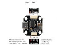 AxisFlying Argus Mini F7 Pro Flight Controller Stack 55A 4-in-1 ESC AM32 Barometer 2-6S LiPo 20x20mm RC FPV Tower Board