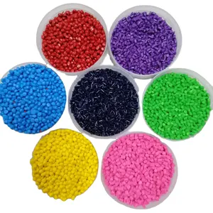 Fabrikant Master Batch Pp Pe Pet Hdpe Pla Abs Ps Pc Plastic Kleur Masterbatch Zwart Rood Blauw Geel Kleur Voor Film