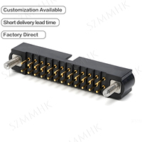 Conector de Montaje en PCB de la Serie M80-510, Paso de 2.0 mm, Conectores Chapados en Oro con Bloqueo de Tornillo, Conector de Alta Fiabilidad M80-5100405
