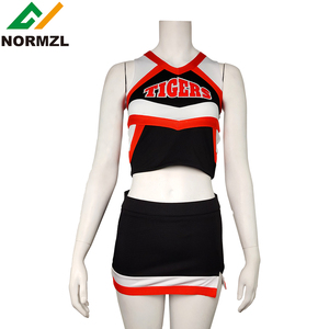 Lo último en mallas de manga larga para escuela secundaria, mallas para niña, disfraz de animadora, uniformes de porristas personalizados - Product Image 1