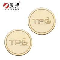 Jetons en laiton personnalisés avec logo, pièces de monnaie métalliques individuelles pour machines de jeu d'arcade, distributeurs automatiques, systèmes de lavage de voitures et de blanchisserie
